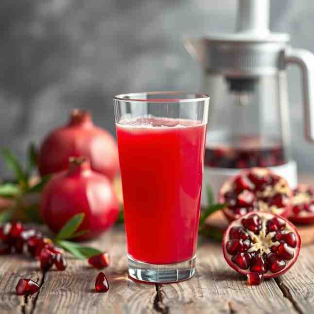 Homemade Pomegranate Juice - Easy Recipes